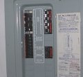This is an example of a Federal Pacific Stab-loc panel. If you have one of these installed in your home or business please be aware of the potential dangers associated with these panels. 